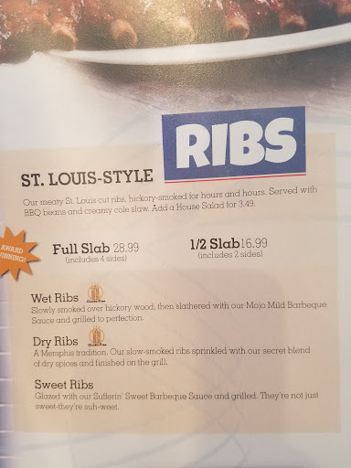 Barbecue Restaurant «Red Hot & Blue - North Richland Hills, TX», reviews and photos, 9143 Grapevine Hwy #620, North Richland Hills, TX 76180, USA