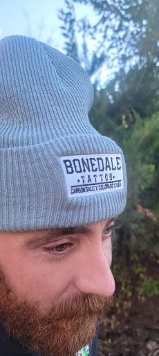 Explore hang loose tattoo ideas, creative tattoo ideas in Carbondale, available at Bonedale Tattoo