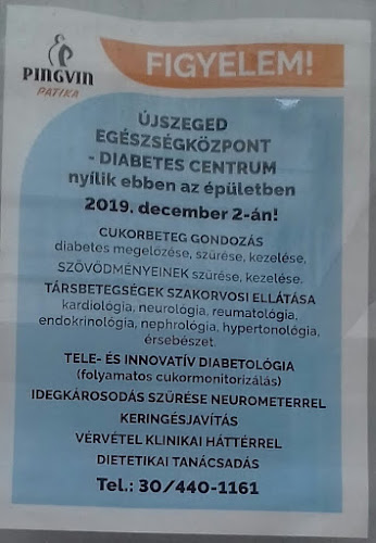 Hozzászólások és értékelések az Újszeged Egészségközpont-Diabetes Centrum-ról