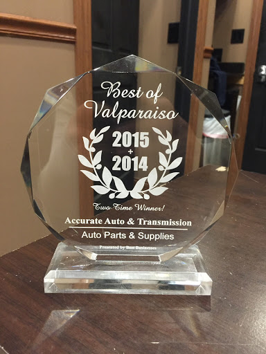 Transmission Shop «Accurate Auto & Transmission Center», reviews and photos, 1250 Horse Prairie Ave, Valparaiso, IN 46385, USA