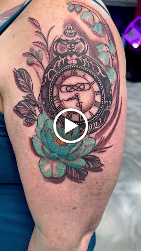 Explore womens neck tattoos ideas, creative tattoo ideas in Lancaster, available at Chimera Body Art Tattoo And Piercing