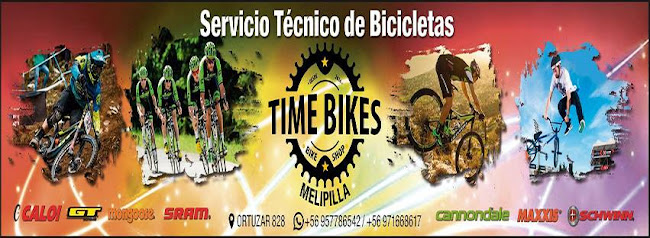 Servicio Técnico Autorizado TREK, Venta De Repuestos Y Accesorios De Bicicletas En Melipilla TIME BIKES - Melipilla