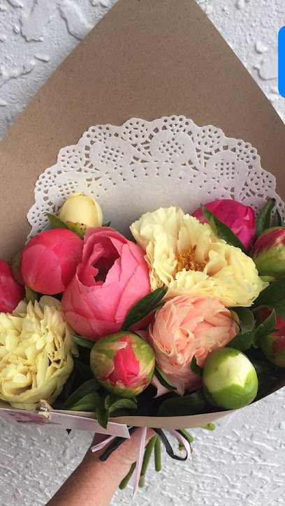 A Paddock of Peonies and a Handful of Hens
