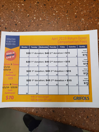 Blood Donation Center «Talecris Plasma Resources», reviews and photos