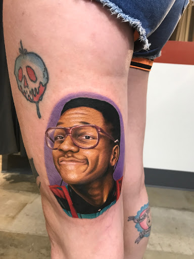 Explore praying tattoo ideas, creative tattoo ideas in Atlanta, available at Empyrean Tattoo Studio