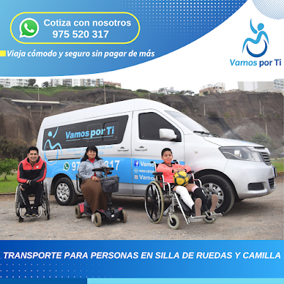 VAMOS POR TI - Transporte para personas en silla de ruedas y camilla