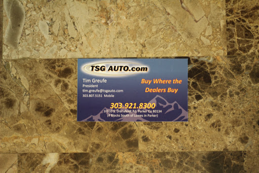 Used Car Dealer «TSG Auto», reviews and photos, 19201 Lincoln Ave, Parker, CO 80138, USA