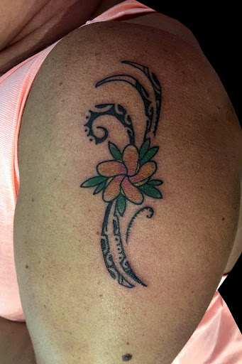 Explore stencil tattoo ideas, creative tattoo ideas in Lahaina, available at Sweet Trade Tattoo