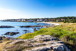 Foto di Sandvig Strand Bornholm e l'insediamento