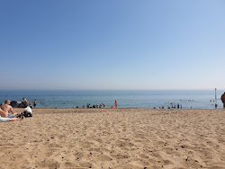 Foto av Clacton beach och bosättningen