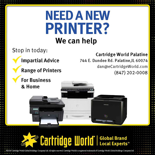 Toner Cartridge Supplier «Cartridge World», reviews and photos, 744 E Dundee Rd, Palatine, IL 60074, USA