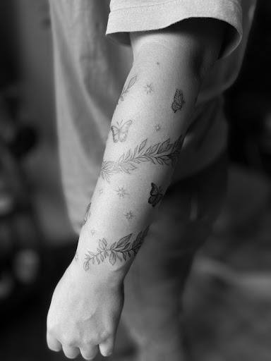 Explore number 9 tattoo ideas, creative tattoo ideas in Hartselle, available at Lumith