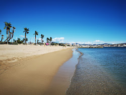 Foto van Plage Caouanne en de nederzetting