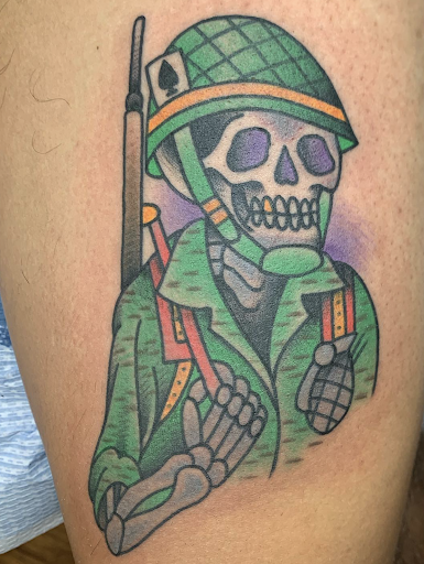 Explore handprint tattoo ideas, creative tattoo ideas in Honolulu, available at Aloha Tattoo Waikiki Hilton Hawaiian Village Rainbow Bazaar