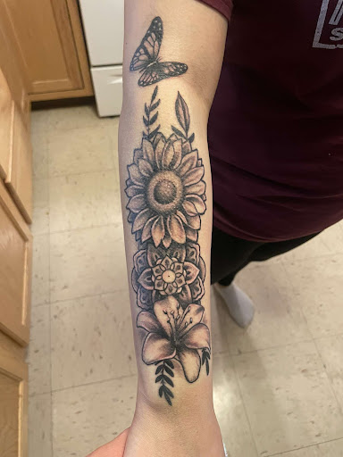 Explore bmw tattoo ideas, creative tattoo ideas in Fountain, available at United Tattoo