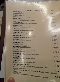 Al 115 à Milan menu