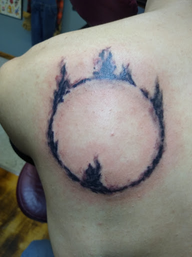 Explore foot tattoo ideas, creative tattoo ideas in Chester, available at Anchored Arms Custom Tattoo