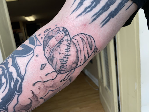 Explore fox racing tattoo ideas, creative tattoo ideas in Bridgewater, available at Tailored Tattoos