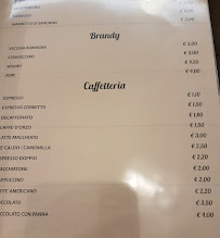 Restaurant Villa Giara à Arco (la carte)