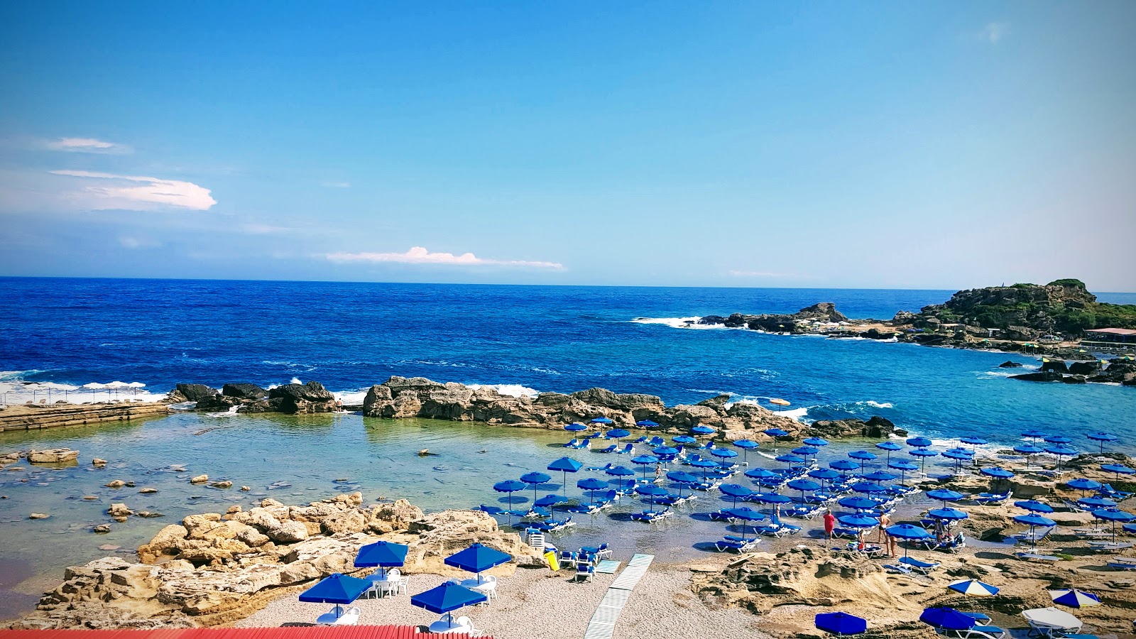 Fotografie cu Tassos Beach amplasat într-o zonă naturală