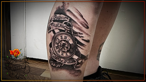 Explore infinity tattoo ideas for couples, creative tattoo ideas in Minocqua, available at Whisky Rose Tattoo Parlor