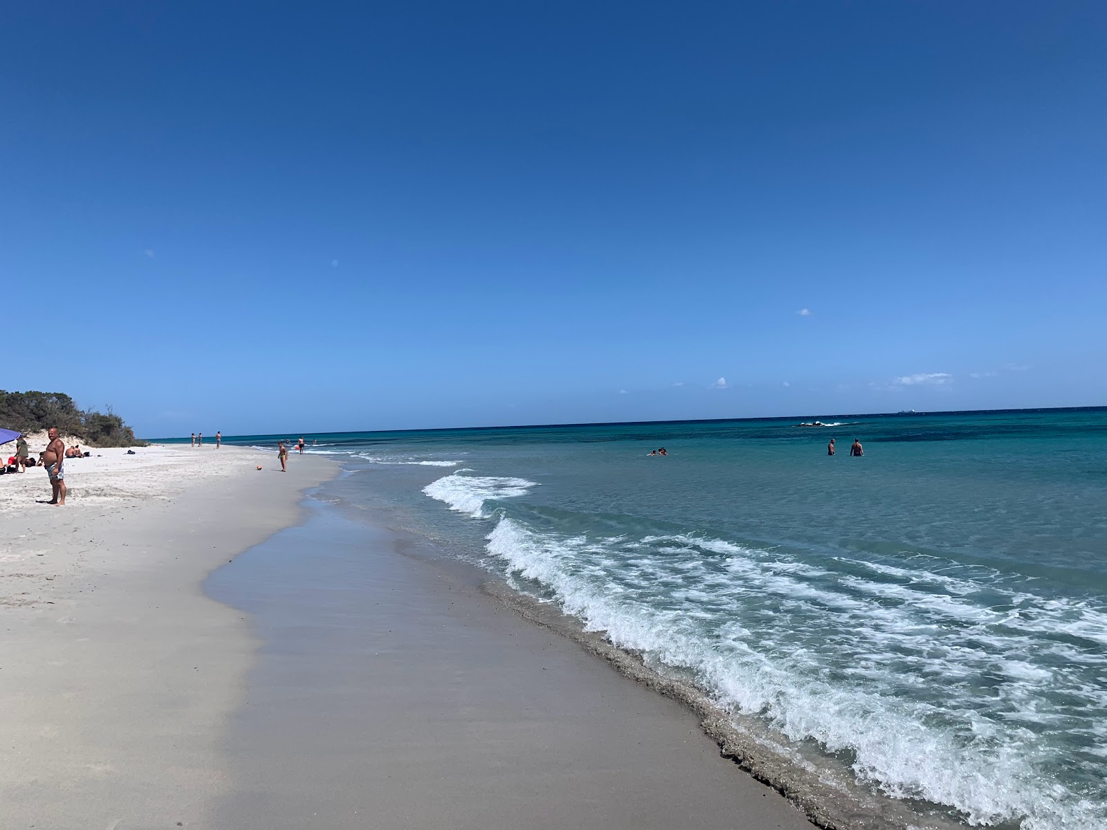 Valokuva Spiaggia Pedra Marchesaista. puhtaustasolla korkea