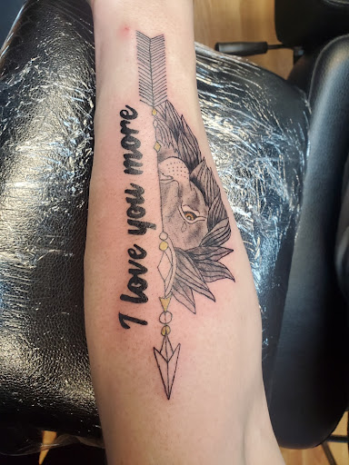 Explore scott pilgrim tattoo ideas, creative tattoo ideas in Waxahachie, available at ExclusivE Tattoo and Barber