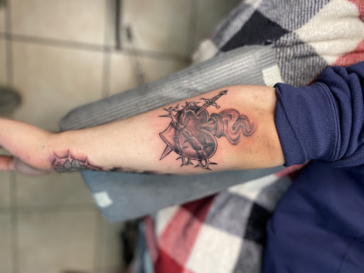 Explore morse code tattoo ideas, creative tattoo ideas in Bethlehem, available at Valley Of Shadows