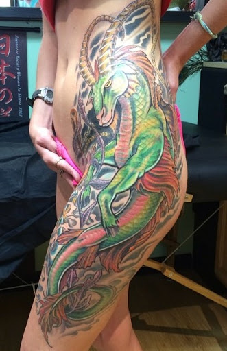 Explore urban tattoo ideas for guys, creative tattoo ideas in Waverly, available at Hellbilly Tattoos & Oddities