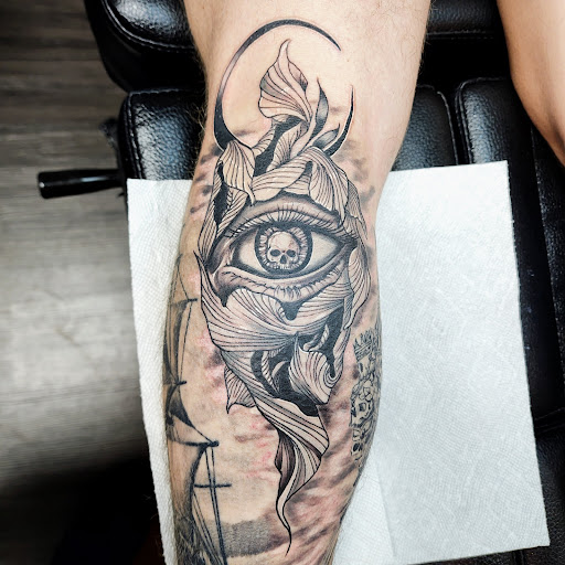 Explore akaza tattoo ideas, creative tattoo ideas in Columbus, available at Broken Tarot Tattoo Parlour