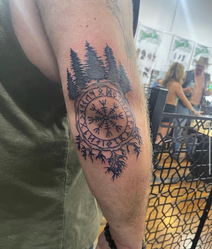 Explore trust nobody tattoo ideas, creative tattoo ideas in Peoria, available at Modern Ink Tattoo