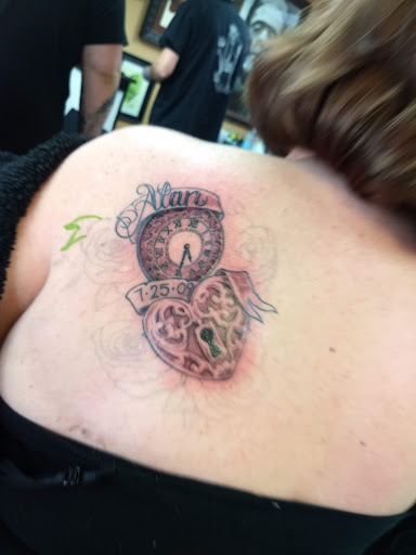 Explore power tattoo ideas, creative tattoo ideas in Whitesboro, available at Nevermore Tattoo