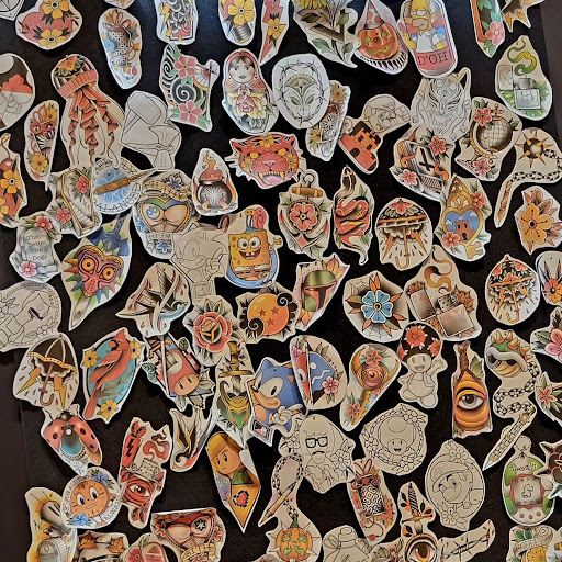 Explore small forget me not tattoo ideas, creative tattoo ideas in Omaha, available at Collective Hive Tattoo