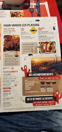 Buffalo Grill Paris 14 à Paris menu