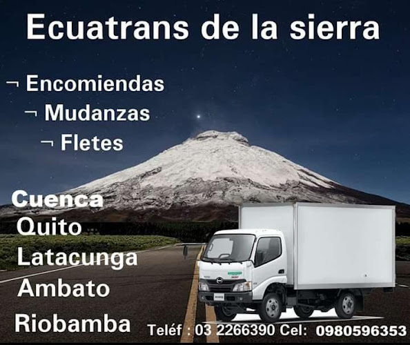 Opiniones de Ecuatrans de la Sierra SA. en Latacunga - Servicio de transporte