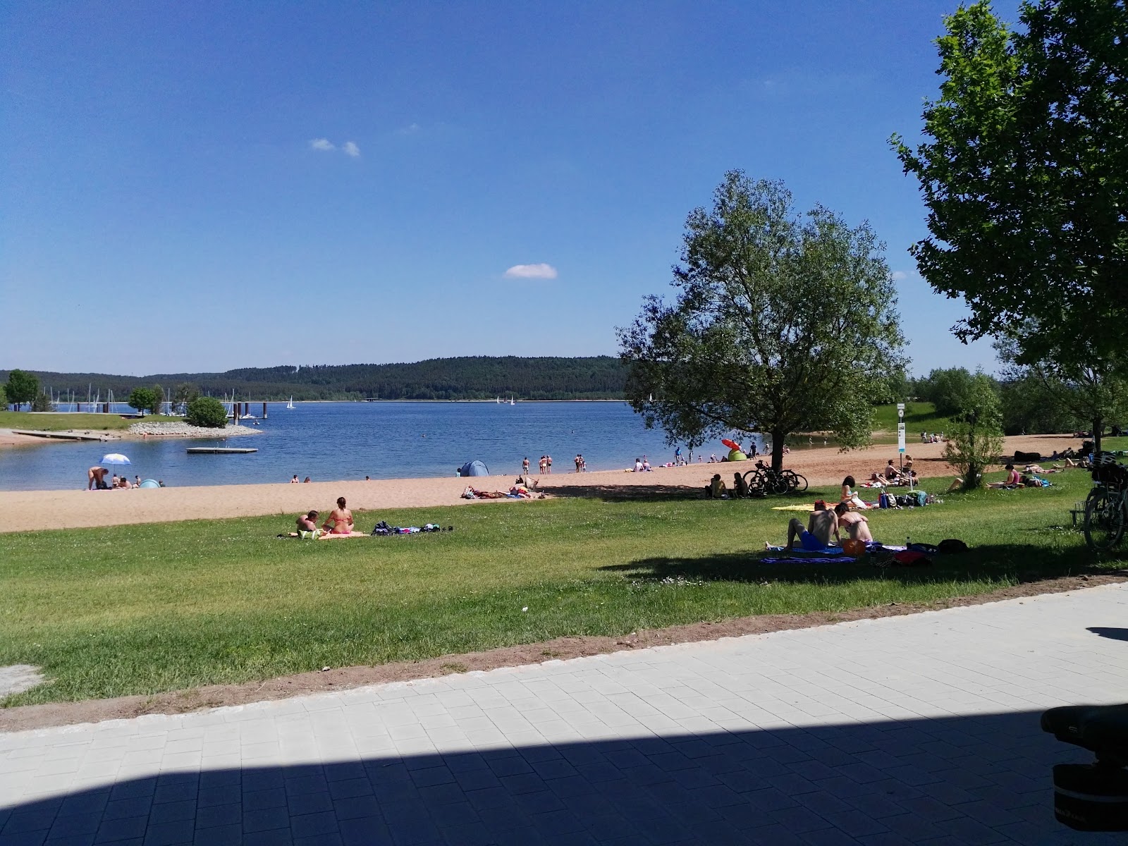 Badestrand Ramsberg'in fotoğrafı çok temiz temizlik seviyesi ile