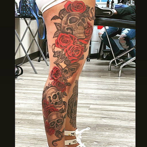 Explore angel name tattoo ideas, creative tattoo ideas in Ottumwa, available at Family Tradition TattoosPiercings