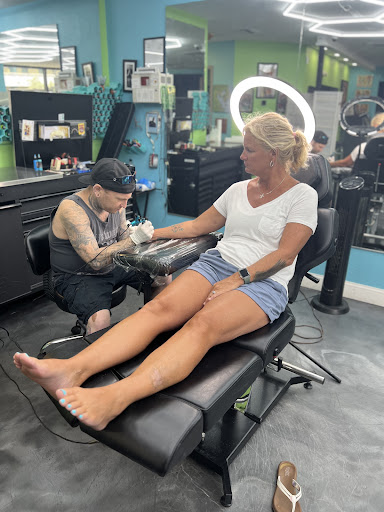 Explore mother son tattoos ideas, creative tattoo ideas in Saint Petersburg, available at Mad Beach Ink