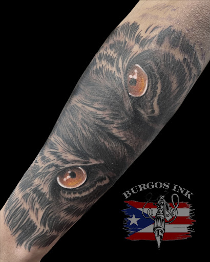 Explore tattoo cuff ideas, creative tattoo ideas in Leola, available at Burgos Ink