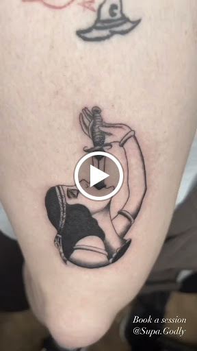 Explore christian tattoo ideas for women, creative tattoo ideas in Abington, available at Tattoo Galaxy (Abington) Piercing and Custom Tattoos