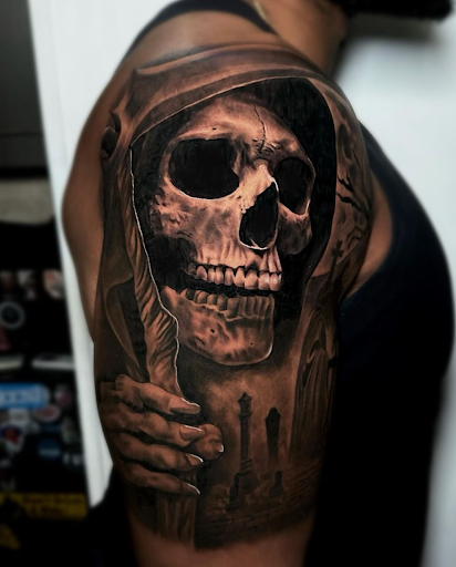 Explore forest tattoo ideas, creative tattoo ideas in Ozone Park, available at Rebel Ink Tattoo & Piercing
