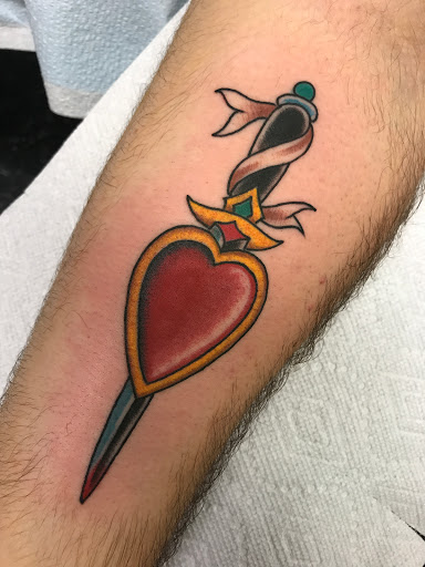 Explore spider web tattoo ideas, creative tattoo ideas in Lincoln, available at Iron Brush Tattoo