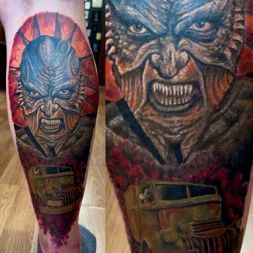 Explore witchcraft tattoo ideas, creative tattoo ideas in Wheeling, available at SPFX Tattoo
