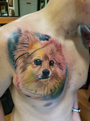 Explore female back tattoo ideas, creative tattoo ideas in Pueblo, available at Spellbound Electric Tattoos