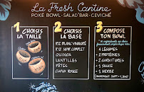 Carte du La Fresh Cantine - Poké Bowl, Salad’Bar et Ceviché à Marseille