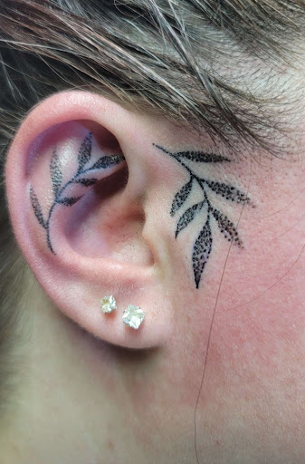 Explore mc escher tattoo ideas, creative tattoo ideas in Lawrenceburg, available at Yellow Rose Tattoo