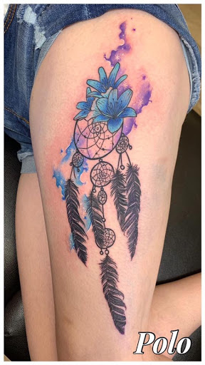 Explore shoulder mens tattoo ideas, creative tattoo ideas in San Antonio, available at Twisted Tattoo