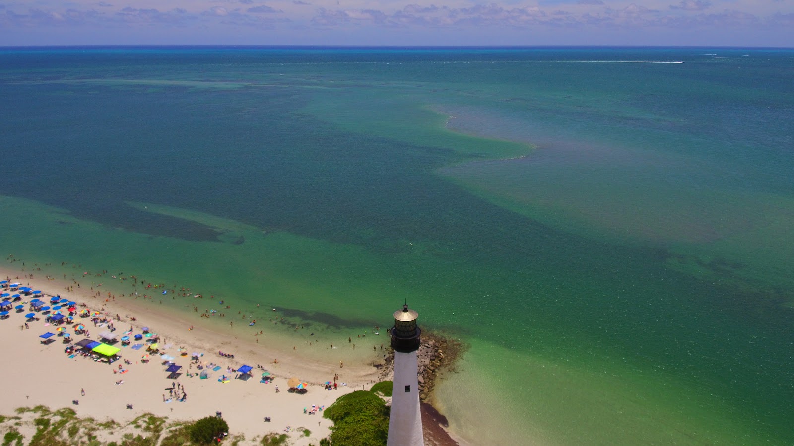 Photo of Cape Florida beach amenities area