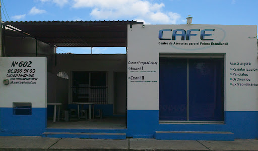 CAFE Centro de Asesorias para el Futuro Estudiantil.