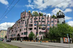 Hundertwasser's Green Citadel of Magdeburg image